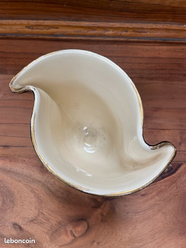Paire de vases design Papillon, Valloris signées des années 50/60. Prix unitaire