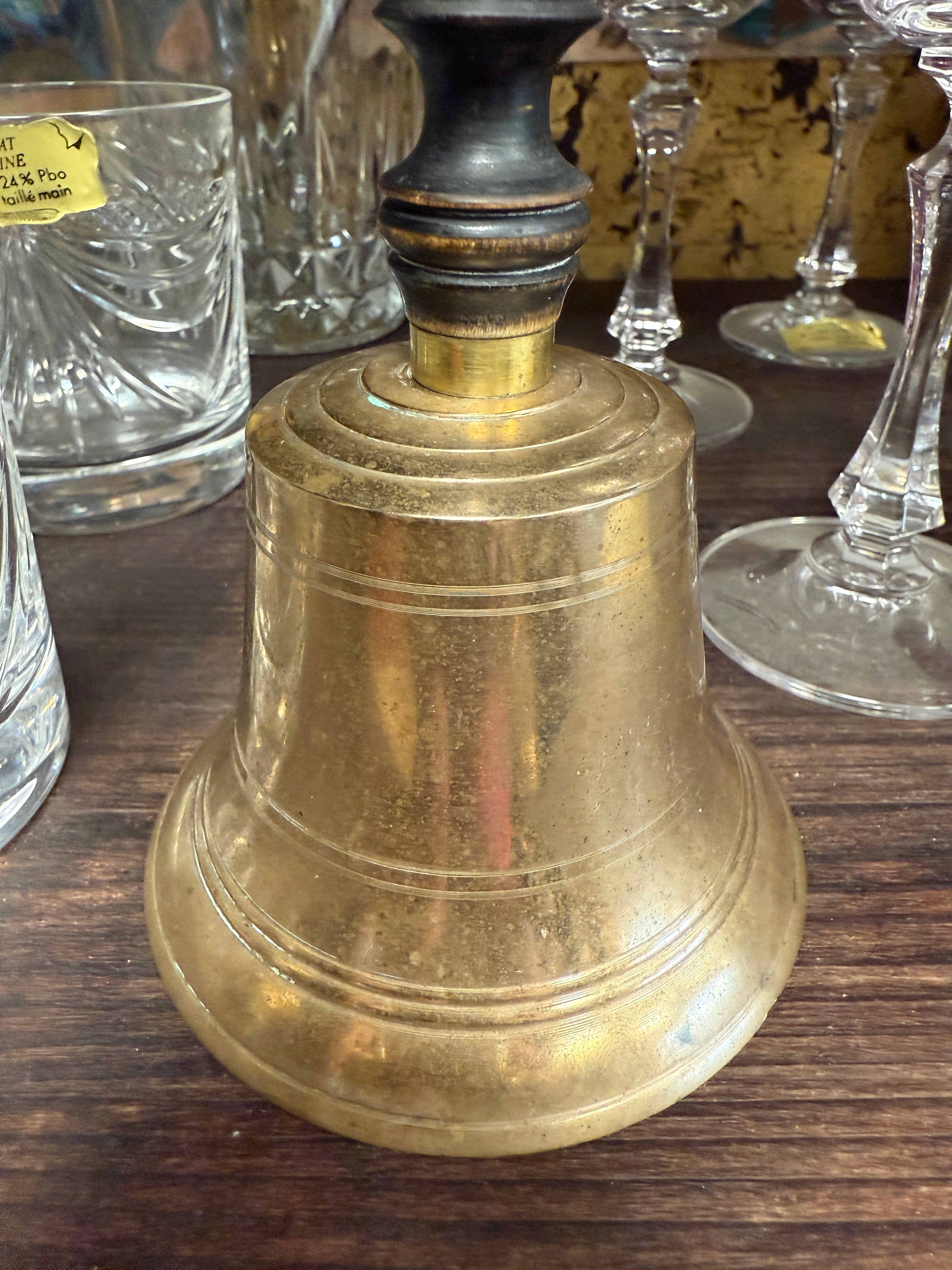 Cloche d'appel d'école / service dans le style Napoleon III